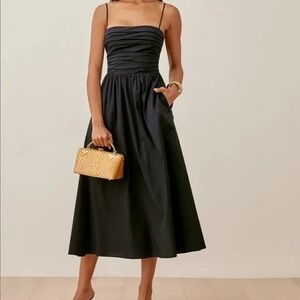 Reformation black Lissa dress